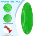 thumbnail image 3 of Inflated Wobble Cushion Seat 13.2, Flexible Balance Disc with Hand Pump, Pink/Green 2 Pcs, 3 of 7
