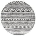 thumbnail image 4 of SAFAVIEH Tunisia Collection TUN735A Ivory / Black Rug, 4 of 9
