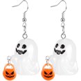 thumbnail image 3 of Bolso Bandolera Con Calavera para Mujer Correa Ajustable Halloween Dibujos Animados (), 3 of 6