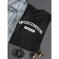 thumbnail image 3 of Wisconsin Madison* Women T-Shirt, Female 3X-Large, 3 of 4