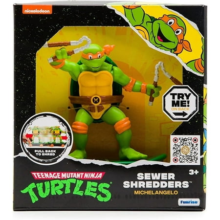 Teenage Mutant Ninja Turtles Sewer Shredders Classic Michelangelo Skate Toy
