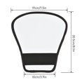 thumbnail image 2 of Zshan Reflector Portable Universal Camera Flash Reflector Speedlite Bounce Diffuser Board with Silver and White Reflective Surface Replacement for Canon Nikon Sony Godox Yongnuo, 2 of 7