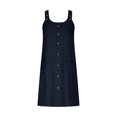 thumbnail image 4 of FcBaudy Camis Robe Sans Manches Col Rond, Robes pour Femmes, Robes d'Été pour Femmes Nouvelle Couleur Unie Robe Décontractée Ample et Confortable avec Bretelles Suspendues Robe Col Rond pour Femmes, 4 of 6