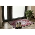 thumbnail image 4 of CAMILSON Machine Washable Rug, Distressed Vintage Area Rugs, Stain and Water Resistant, Traditional Bohemian Indoor Carpet (2x3, Rust Red), 4 of 10