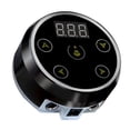 thumbnail image 4 of Fuente de alimentación para tatuajes de 2 A Pantalla LCD táctil Máquina de tatuajes con bolígrafo Caja de alimentación Enchufe de EE. UU. Botón de interruptor Entrada de conector único de 1/4 pul, 4 of 10