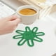 thumbnail image 4 of Sunflower Cottons Rope Placemat Semi Handmade Heat Insulation Pad Cottons Pot Pad Ins Flower Style Tableware Pad Set, 4 of 5