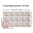 thumbnail image 3 of Homewish Xmas Gingerbread Man Fabric by the Yard 1 Yard,Christmas Sweet Dessert Home Decor Fabric by the Yard,Pink White Blue Sewing Fabric For Girls Boys Kids,Super Cozy Room Decor, 3 of 6