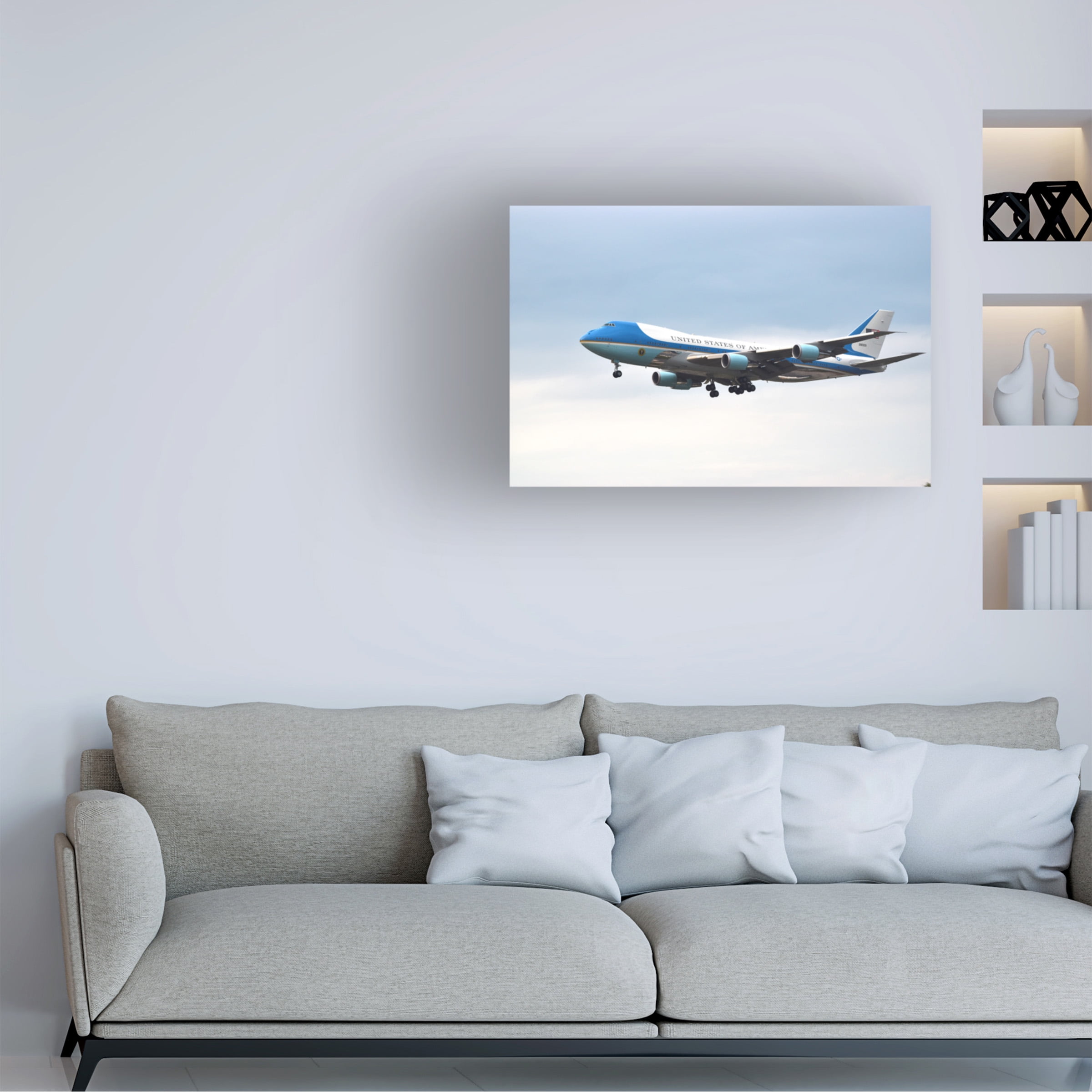 Robert Michaud 'Air Force One 2' Canvas Art