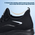 thumbnail image 4 of Lightweight Breathable Athletic Sneakers Men's Wide Walking Slip-on Shoes, 4 of 5