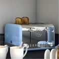 thumbnail image 4 of Swan Grille-Pain Rétro 4 Tranches Bleu, 4 of 5