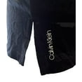 thumbnail image 3 of Calvin Klein Women's Soft Crew Neck Rolled Sleeve Graphic Logo T-shirt (Black/White, XL), 3 of 7