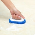 thumbnail image 5 of OUNONA Kitchen Cleaning Brush with Handle Home Bathroom Strong Decontamination Scrub (Blue), 5 of 6