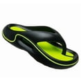 thumbnail image 3 of Clossjun Mens Comfortable Summer Flip Flops With Thick Soles Non-Slip Lightweight Fashion Casual Sandals Arch Support Shower Shoes 43, 3 of 6