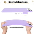 thumbnail image 3 of Pack of 2  Plastic Clipboard with Pen Holder, Purple 8.5x11 Letter Size Clip Board for Classroom, Office, Students, Nurses and Women, Low Profile Clip, Size 12.5 x 9 in, 3 of 9