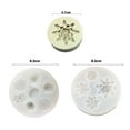 thumbnail image 5 of Pnellth 3Pcs Silicone Mold Lotus Shape Soap Mold Reusable Candle Making Mold Non-stick Cake Chocolate Mold for Home, 5 of 7