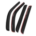 thumbnail image 3 of Ikon Motorsports Compatible with 08-14 Jeep Liberty Acrylic Window Vent Visor Deflector Rain Guard 4Pc Outside Mount 2008 2009 2010 2011, 3 of 7
