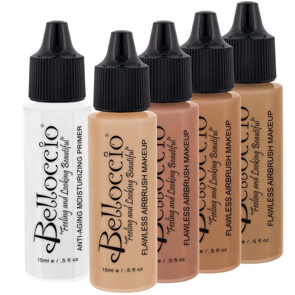 Set de base Belloccio Professional Cosmetic Airbrush Makeup