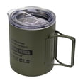 thumbnail image 2 of Taza de camping Strade Fareast Limited 11 oz verde con aislamiento al vacío, 2 of 8