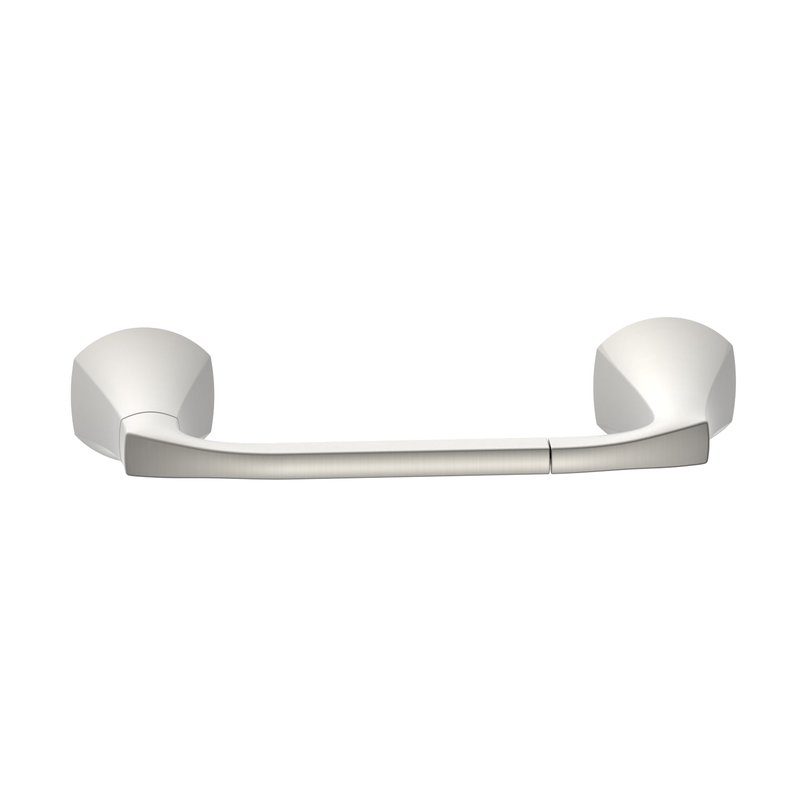 Better Homes & Gardens Simple Flare Style Wall Mount Toilet Paper Holder in Satin Nickel Finish