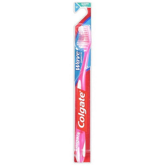 Colgate Wave ZigZag Full Head Soft Toothbrush Soft Full