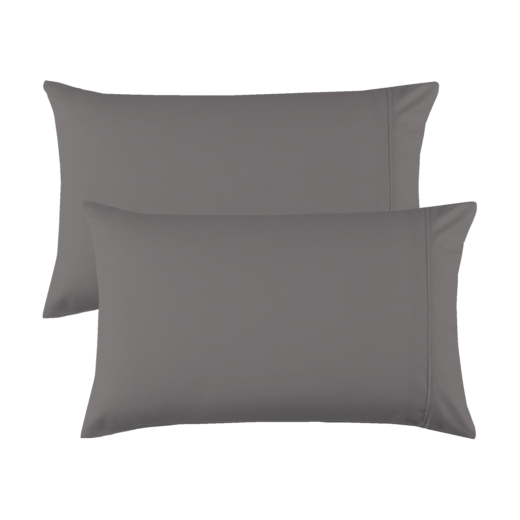 Purity Home Percale Weave Deep Pocket Organic Cotton Pillowcase