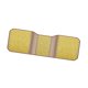 thumbnail image 2 of Cojín fresco de bambú para asiento de coche, accesorio para automóvil, tejido a mano, cómodo para coche 43x133cm Amarillo, 2 of 9