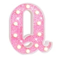 thumbnail image 1 of enjoywould LED Letter Light Glitter Alphabet Sign with Hanging Hole Night Light Party Wedding Home Decoration LED Light, 1 of 10