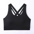 thumbnail image 4 of JGTDBPO Sports Bras For Women High Support Large Bust Workout Running Plus Size Bra Strappy Padded Sports Bra Crisscross Back Adjustable Bra Everyday Bra, 4 of 6