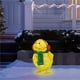 thumbnail image 3 of Matsuzay Chick luminoso de invierno de Navidad con bufanda, manualidades de escritorio, luces nocturnas, escultura de jardín, camino, césped, Kits de decoración para fiestas Tipo 1 Matsuzay HA040338-01, 3 of 6