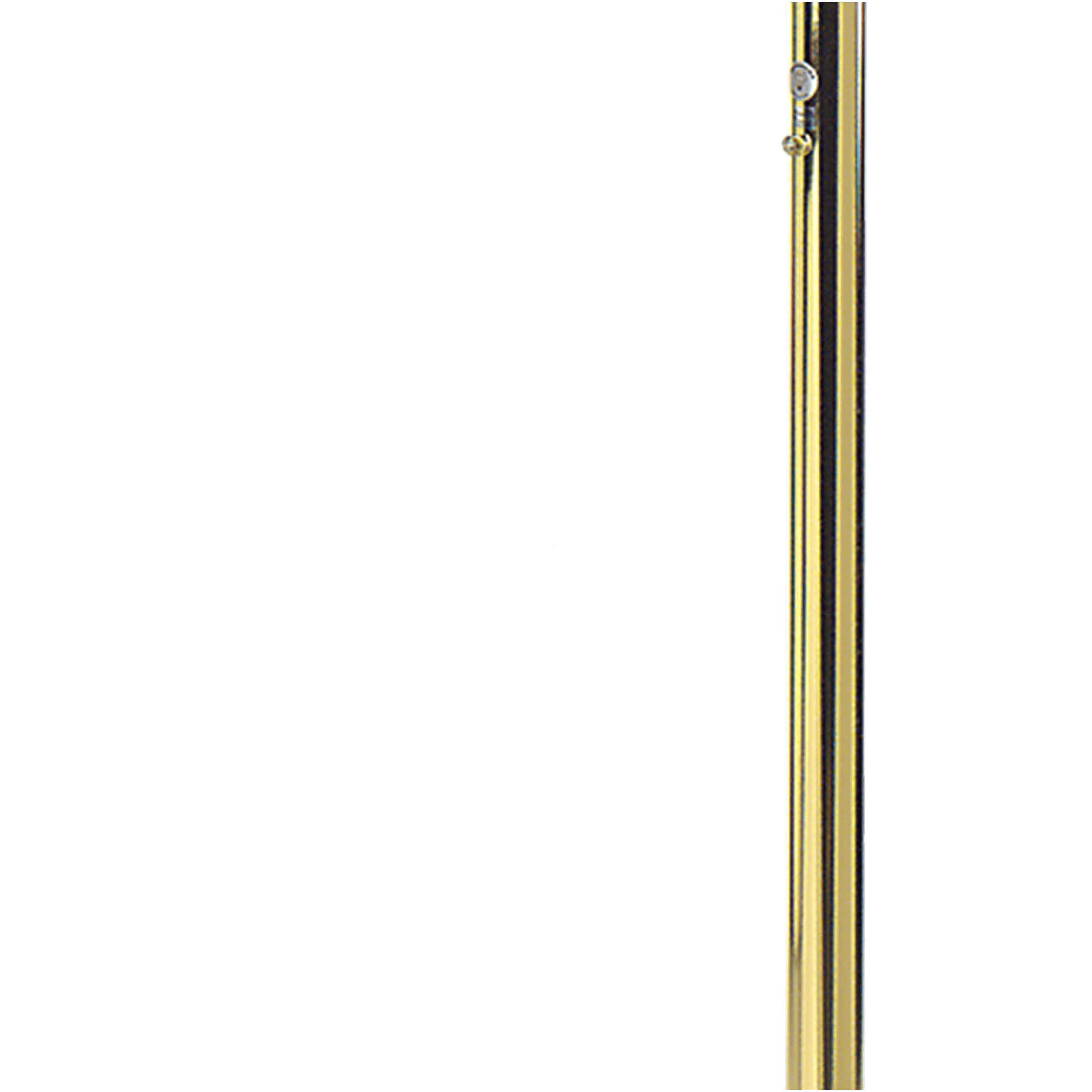JERFIT 5-Head Adjustable Arc Floor Lamp, Gold Reading Light with 3-Way Switch, Modern Standing Lamp for Living Room