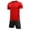 Red/Dark Gray, variant on KELME Soccer Jersey Uniform Set Kids Adults Boys Girls - Soccer Jersey and