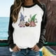 thumbnail image 2 of Sudaderas con capucha estampadas de manga larga informales para mujer a la moda de Pascua Fridja czfsfas988, 2 of 9
