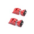 thumbnail image 3 of Red Aluminum Alloy Hood Lock Latch Catch Set for Jeep Wrangler JK JKU 2007-2017 - Anti-Vibration, Secure Fastening, Quick Lock/Unlock, Adjustable , Enhanced Driving Safety in Racing, 3 of 6