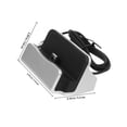 thumbnail image 2 of EXHUMKY USB Charging Tower ABS Silver for USB TYPE-C Devices Phone Holder 1Pcs, 2 of 8