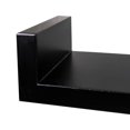 thumbnail image 2 of 3PC U SHELF SET  BLACK, 2 of 3