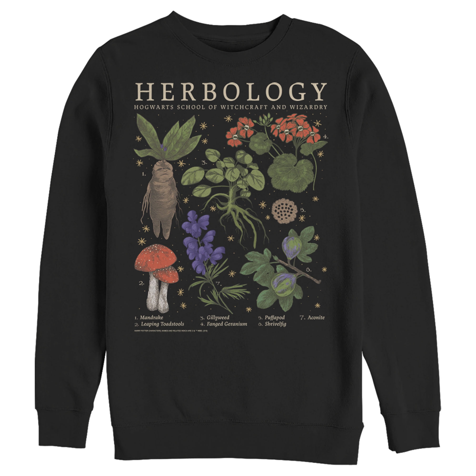 Herbology Plants Hoodie Herbology Sweater Weasley Sweater Herbology Crewneck Pottery Sweatshirt Herbology Sweatshirt Harry Sweater