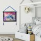 thumbnail image 5 of Cuadros Decorativos Pintura decorativa de diamantes Marcos de fotos de madera DIY Poster Hanger Art (E) Wdftyju  embutido en tela, 5 of 8