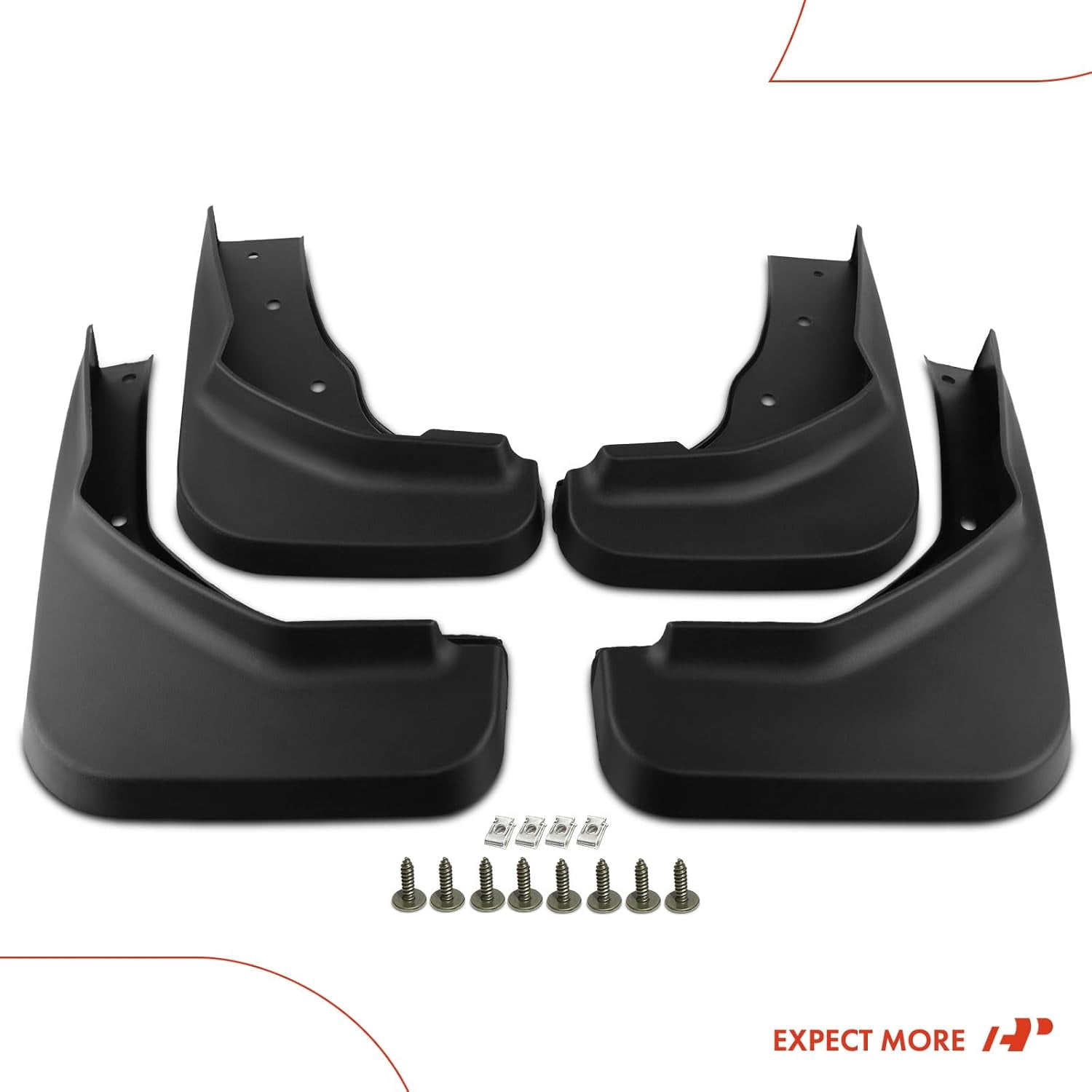 A-Premium Mud Flaps Splash Guards Replacement for Ford Escape 2013-2019 Without Running Board Front and Rear 4-PC