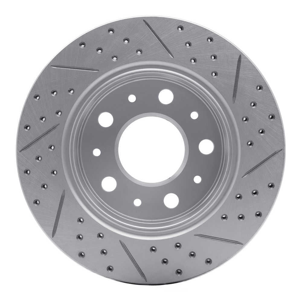 Dynamic Friction Company 830-40117L DFC Geoperformance Rotor - Drilled and Slotted