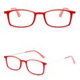 thumbnail image 4 of Gafas de lectura ultraligeras para personas de mediana edad y mayores, gafas anti-luz azul de alta definición, soporte portátil para teléfono móvil (rojo -1.5) -2.5, rojo, 4 of 5