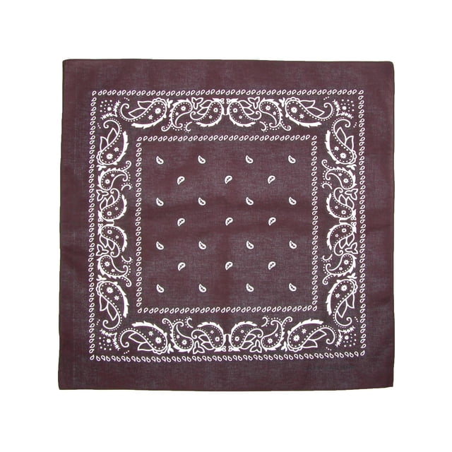 CTM® Classic Cotton Paisley Bandana - All-Purpose Function and Style