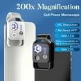 thumbnail image 3 of 2025 New Nano Zoom 200x for iPhone, Nanozoom Nano Zoom, Magnification Zoom with CPL, Lens, More Stable and Clearer for iPhone and Android Zoom Lens (White+Black), 3 of 6