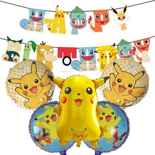 Pikachu pokemon pokeball inspired boy pinata pop smash birthday party boy  game