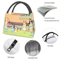 thumbnail image 4 of Kowoue Bluey Pattern Portable Insulation Bag – Lunch Tote with Upgraded Aluminum Foil Lining, Leak-Proof & Easy-Clean Picnic & Lunch Box, 4 of 6