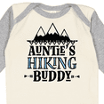 thumbnail image 4 of Inktastic Auntie Hiking Buddy Hiker Boys Long Sleeve Baby Bodysuit, 4 of 5