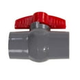 thumbnail image 1 of MYG PVC Ball Valve Water Supply Pipe Sliding adhesive socket 20 25 32 40 50mm, 1 of 4
