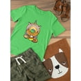 thumbnail image 3 of Unicorn Donut With Candycorn T-Shirt Toddler -Image by Shutterstock,  4 Toddler, 3 of 4