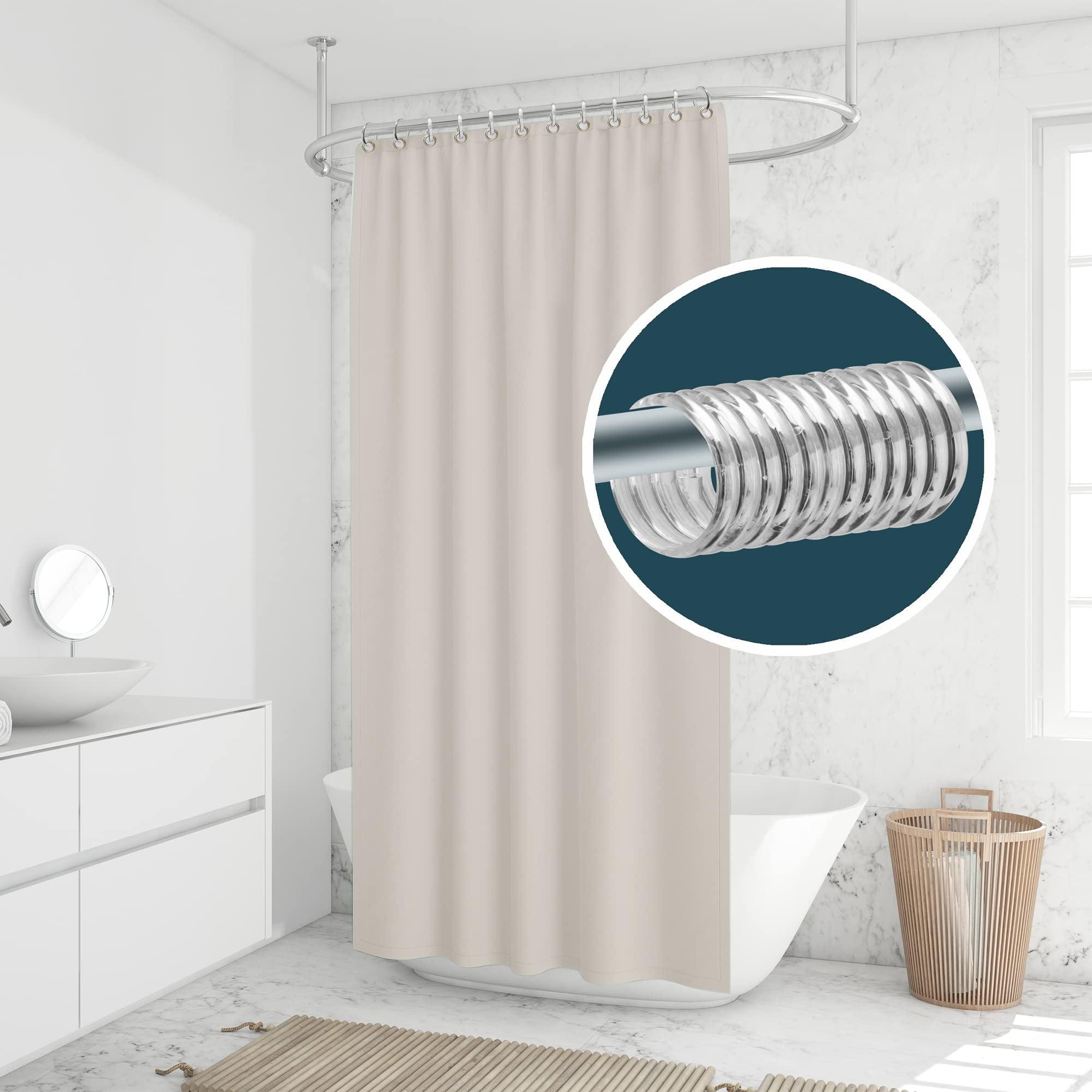 Shower curtain cheap hooks walmart