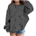 thumbnail image 1 of Cowsor Kids' Printed Hooded Sweatshirt – Long Sleeve, Unisex (4-14Y), 1 of 3