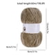thumbnail image 3 of Hilo de algodón de piel sintética de visón para tejer y ganchillo – Hilo grueso, suave y voluminoso para sombreros, mantas de bebé, bufandas – 67 yardas, 3 of 6